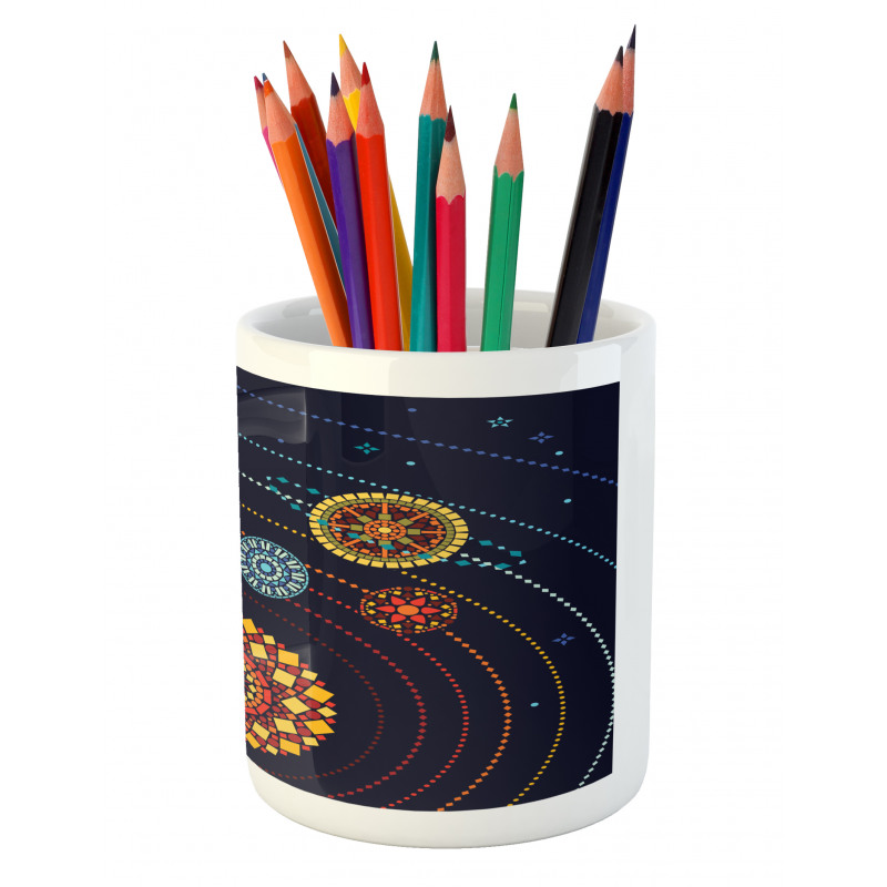 Planet Pencil Pen Holder