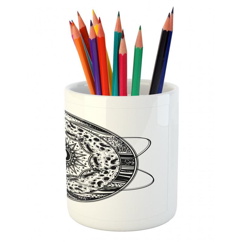 Orbital Hoops Pencil Pen Holder