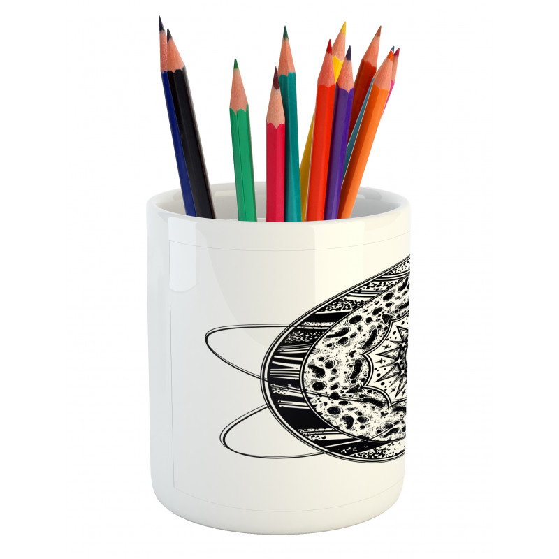 Orbital Hoops Pencil Pen Holder