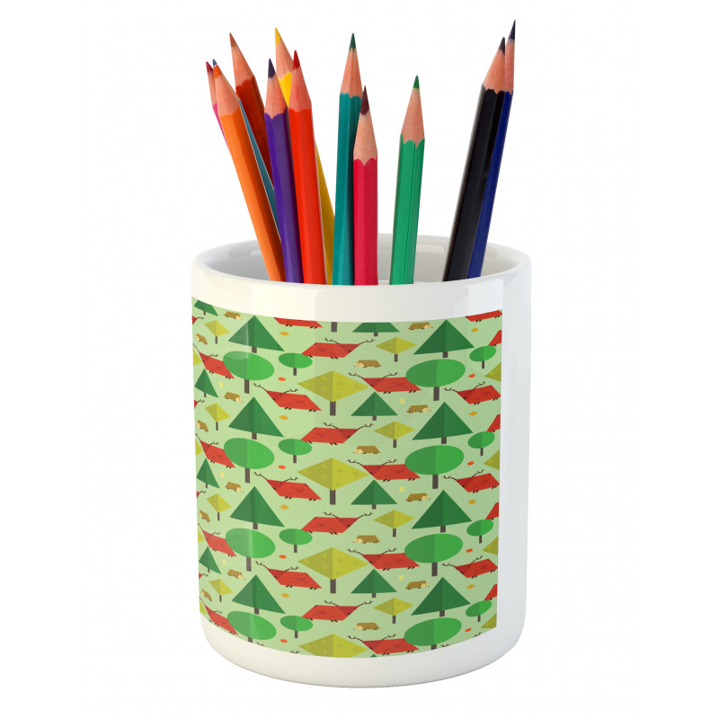 Hedgehog Deer Pencil Pen Holder