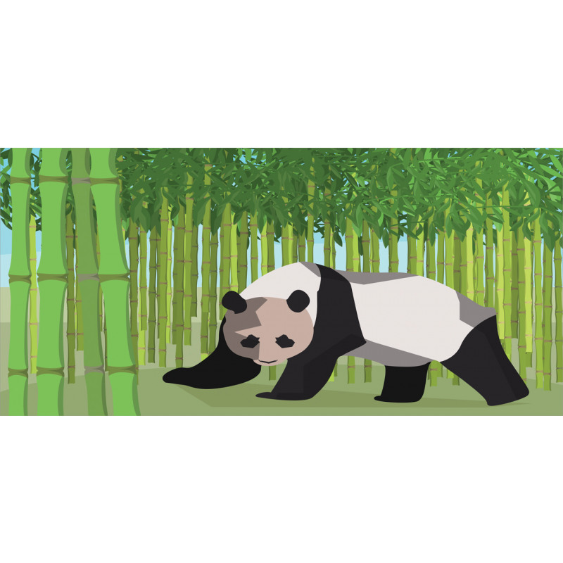 Panda Bamboo Pencil Pen Holder