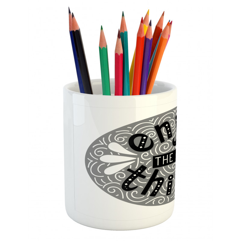 Expression Lettering Pencil Pen Holder