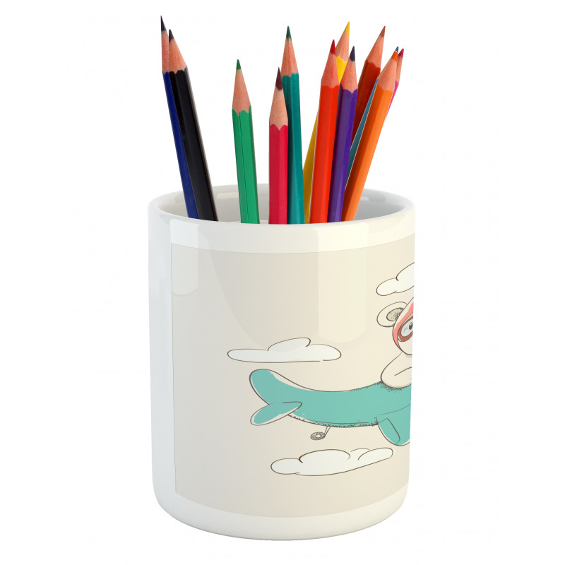 Child Bear in the Sky Pencil Pen Holder