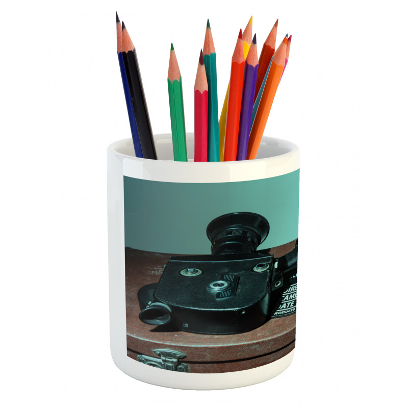 Camera Clapper Pencil Pen Holder