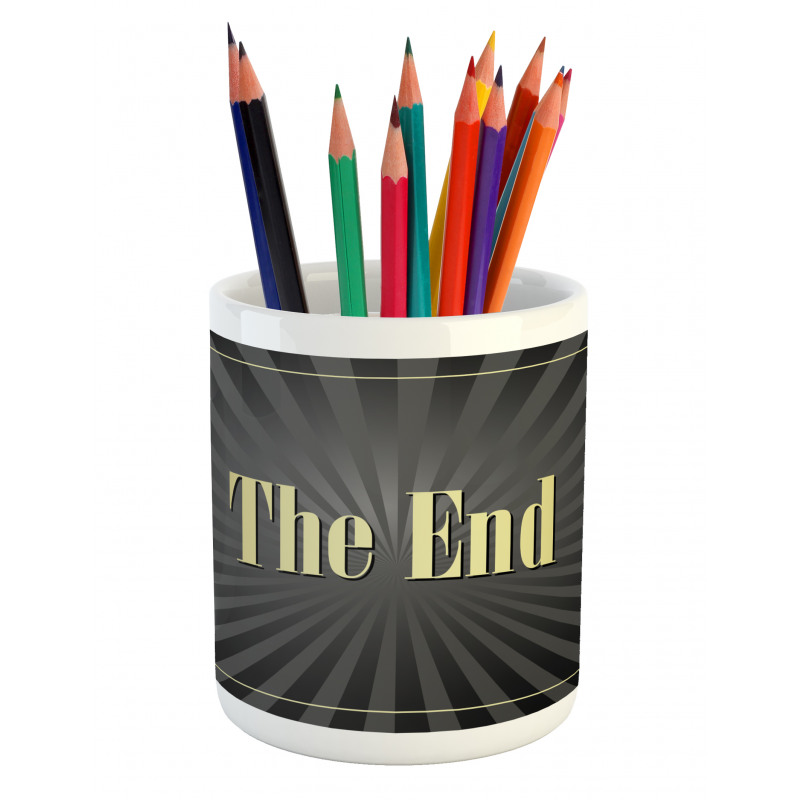 End Scene Pencil Pen Holder