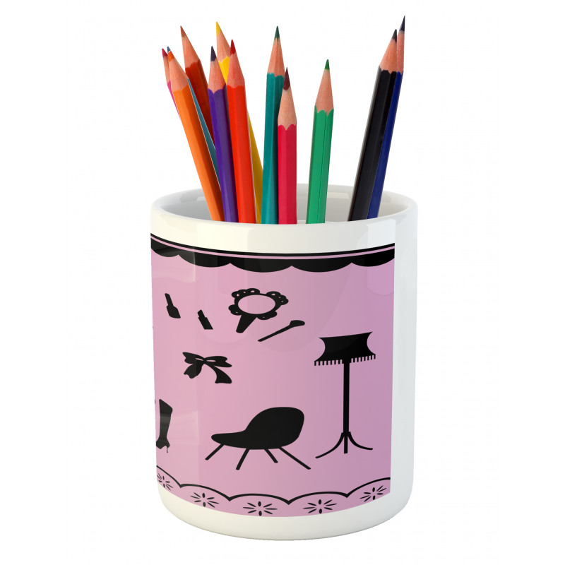 Boutique Shop Elements Pencil Pen Holder