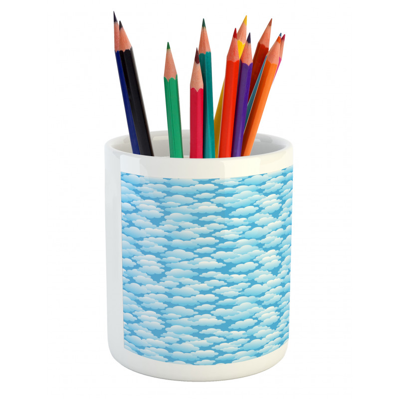 Puffy Cumulus Formation Pencil Pen Holder