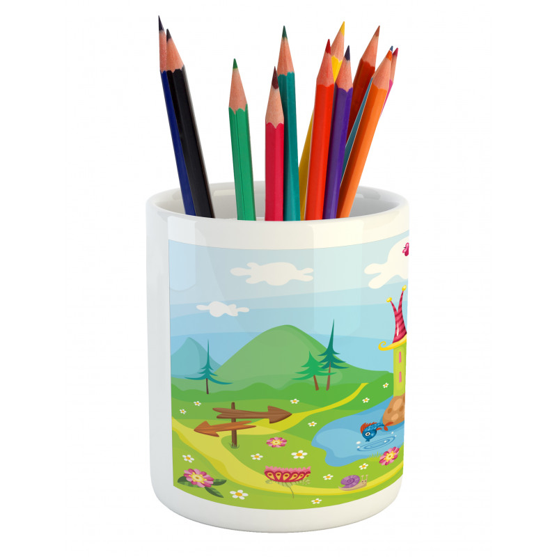 Jester Hat Pencil Pen Holder