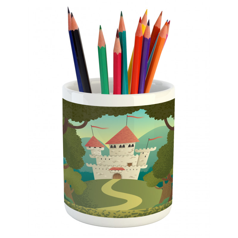 Medieval Woodlands Pencil Pen Holder