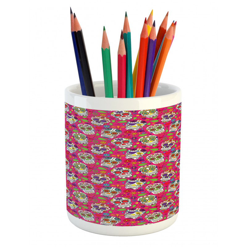 Mexican Holiday Pencil Pen Holder