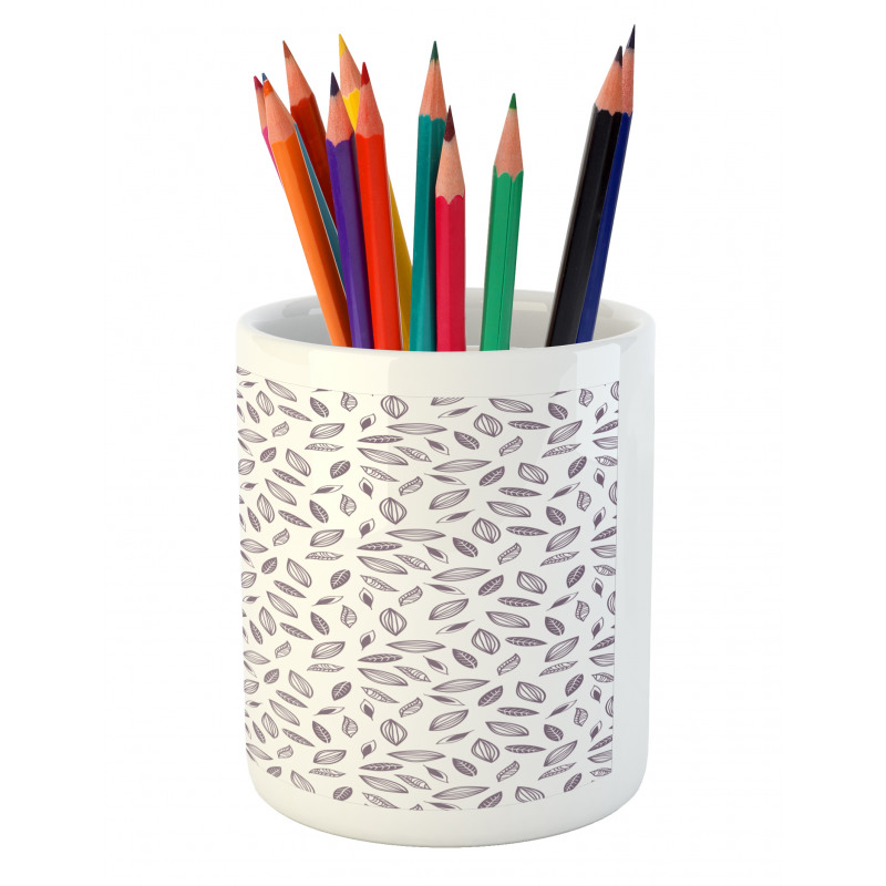 Autumn Pattern Pencil Pen Holder