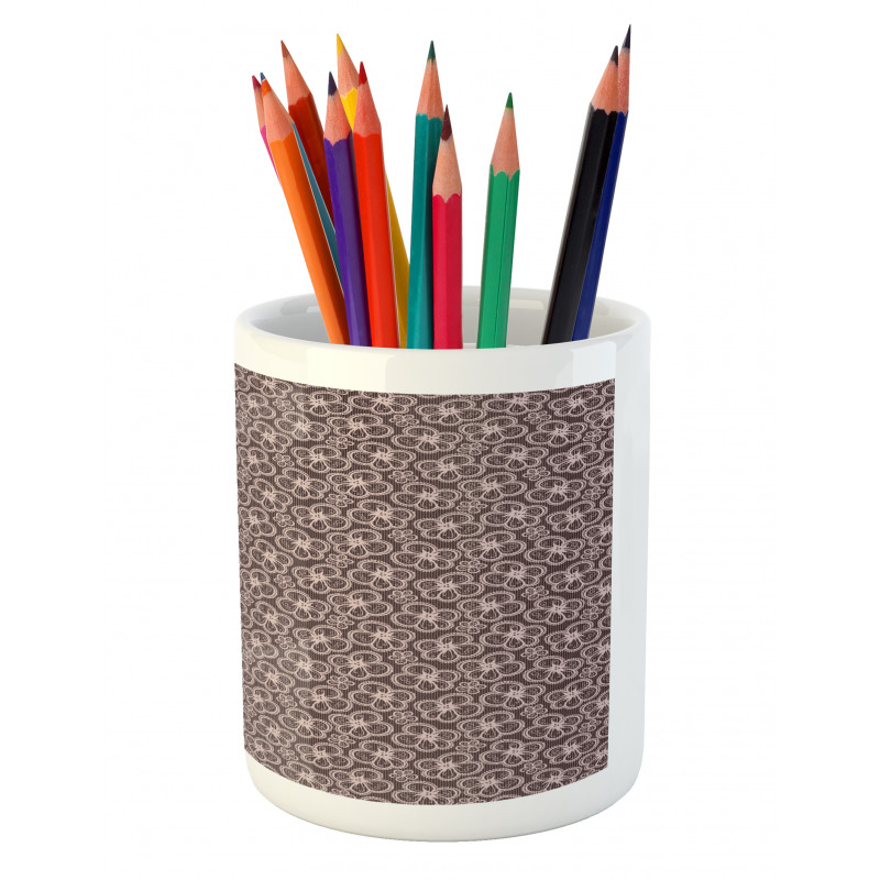 Lacy Texture Inspiration Pencil Pen Holder