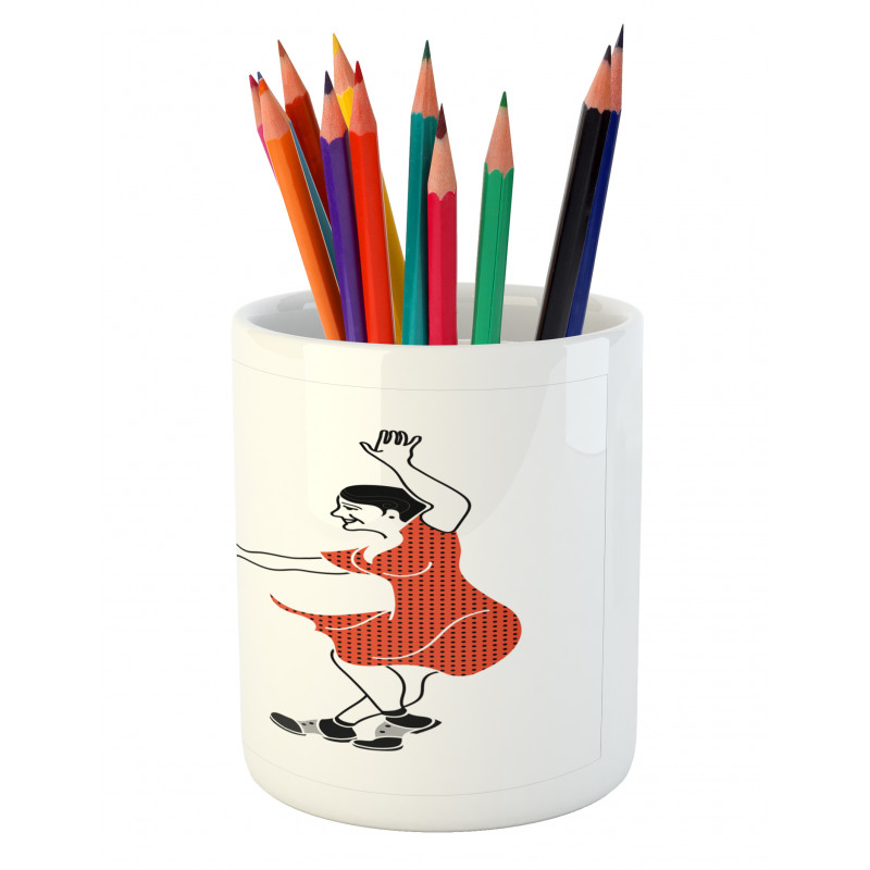 Retro Fashion Style Pencil Pen Holder