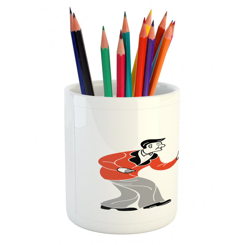 Retro Fashion Style Pencil Pen Holder