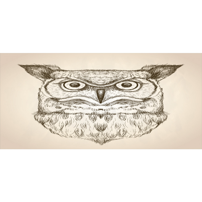 Wildlife Animal Head Sketch Pencil Pen Holder