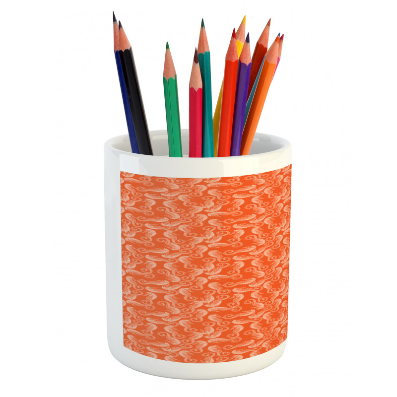 Cartoon Curvy Pencil Pen Holder