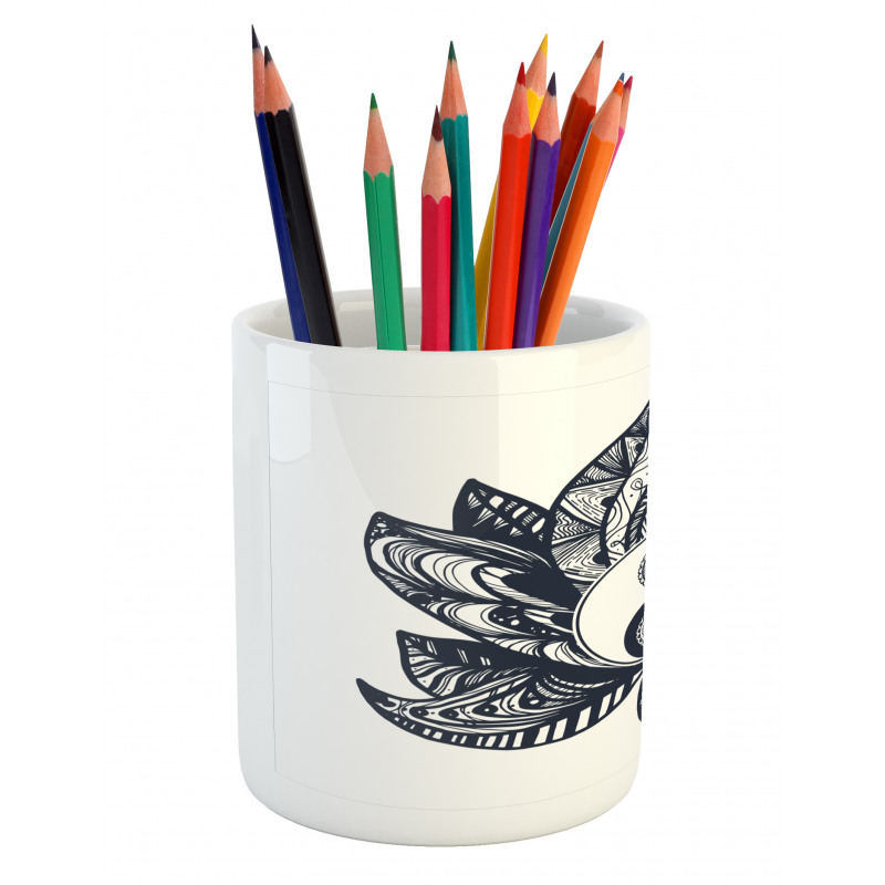 Lotus Leaf Spritiual Pencil Pen Holder