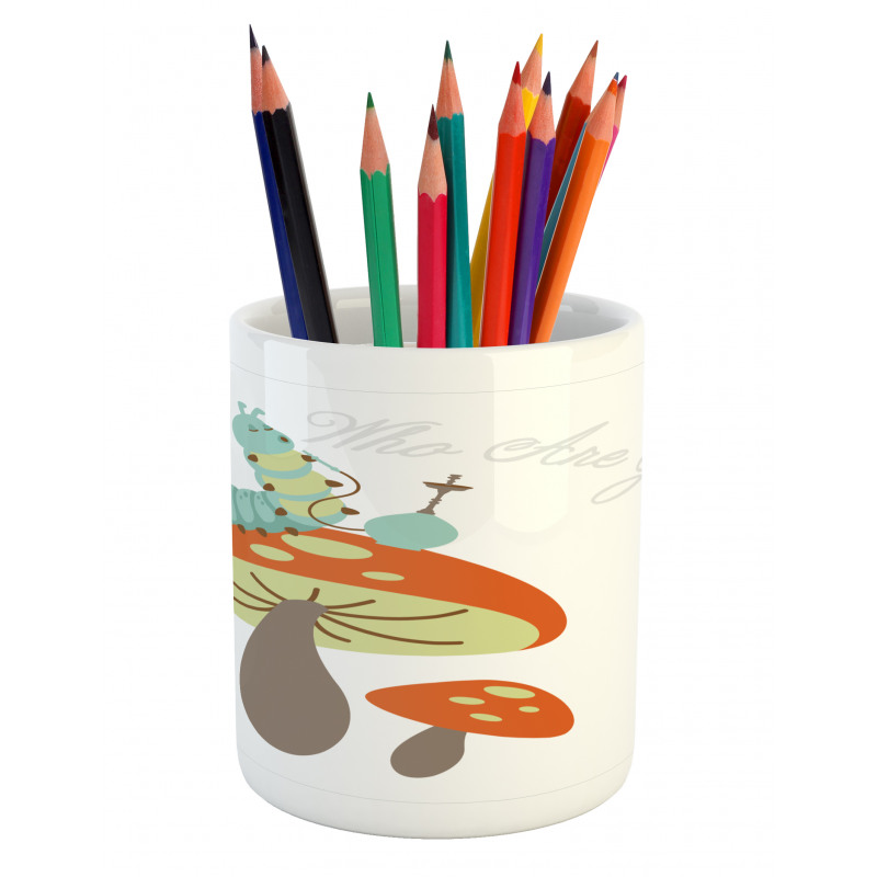 Hookah Caterpillar Pencil Pen Holder