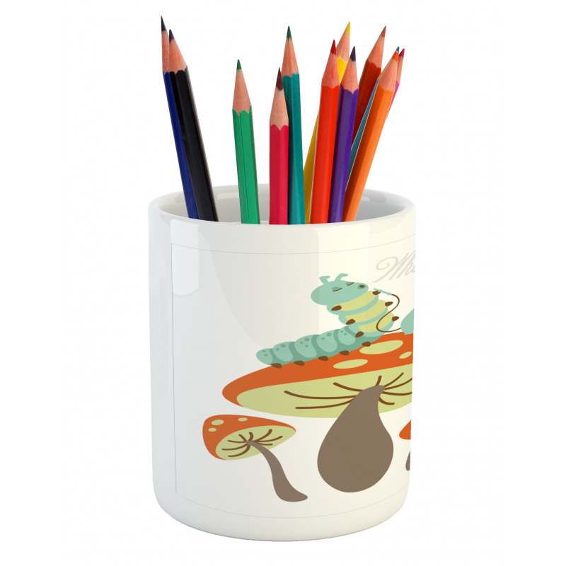 Hookah Caterpillar Pencil Pen Holder