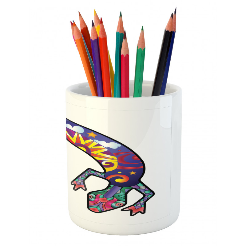 Lizards Pencil Pen Holder