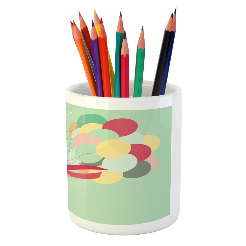 Happy Birthday Party Pencil Pen Holder