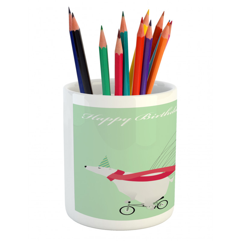 Happy Birthday Party Pencil Pen Holder