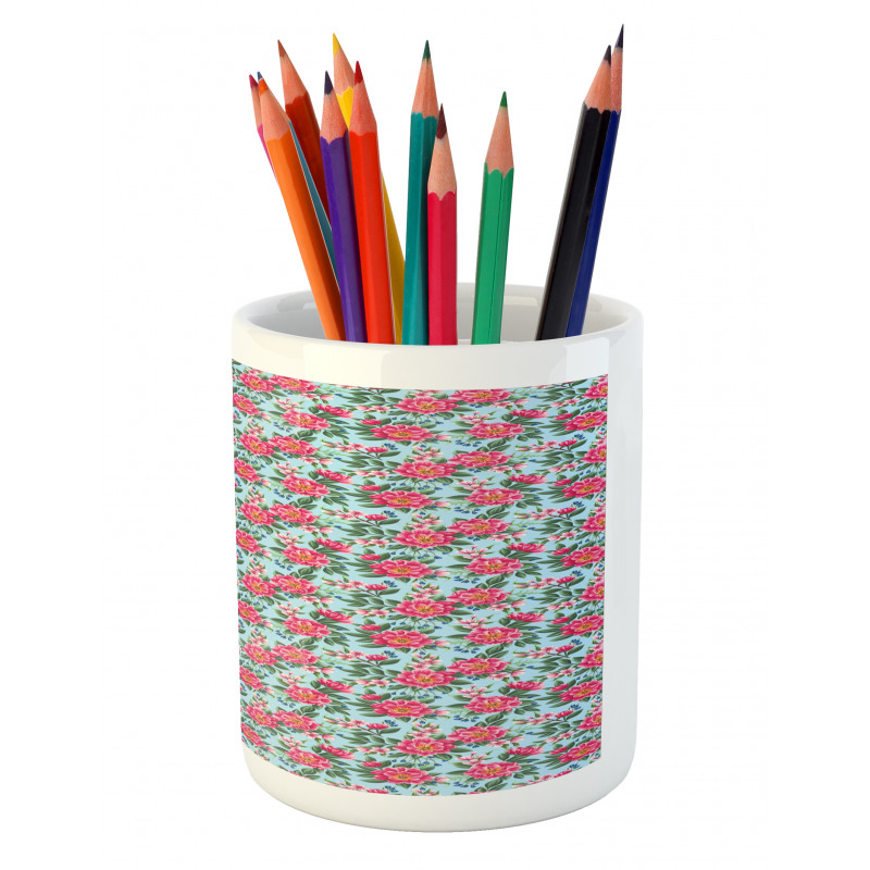 Spring Season Composition Pencil Pen Holder