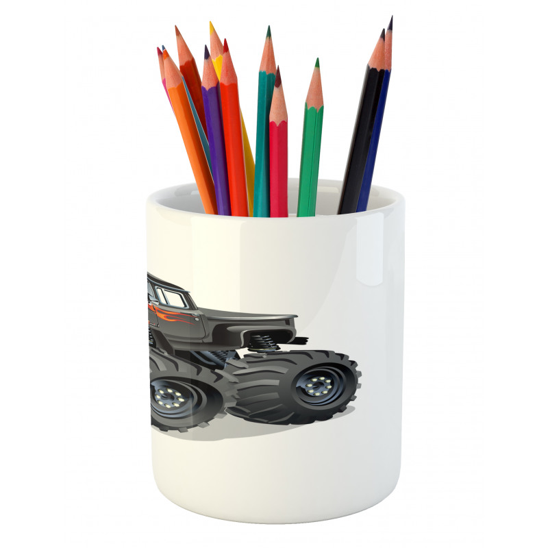 Cartoon Truck Pencil Pen Holder