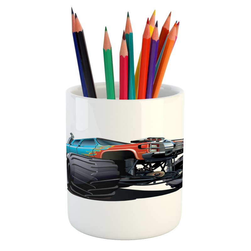 Offroad Sports Pencil Pen Holder