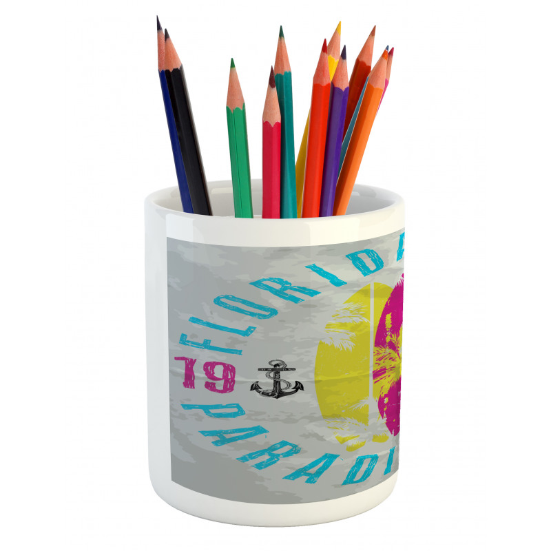 Weathered Surfboards Pencil Pen Holder