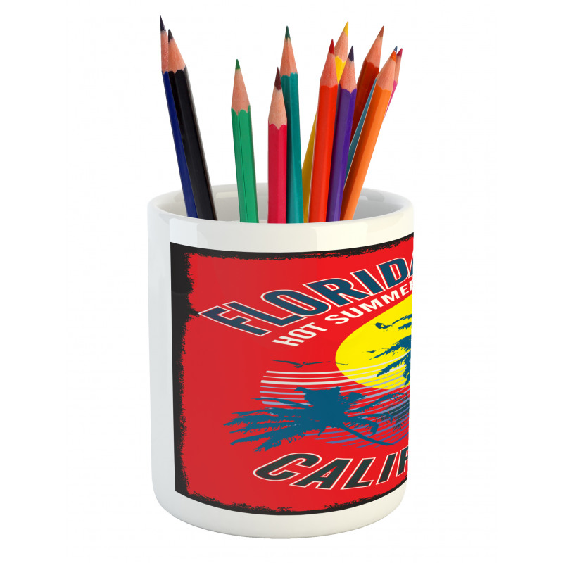 Summer Party California Pencil Pen Holder