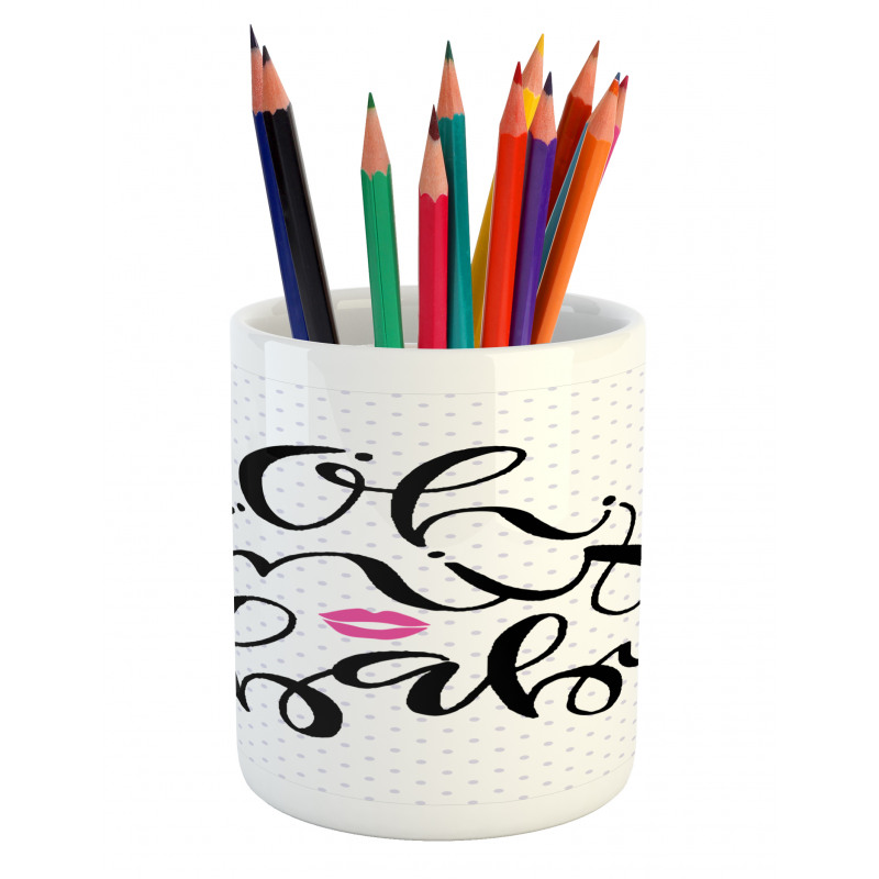 Handwriting Pencil Pen Holder