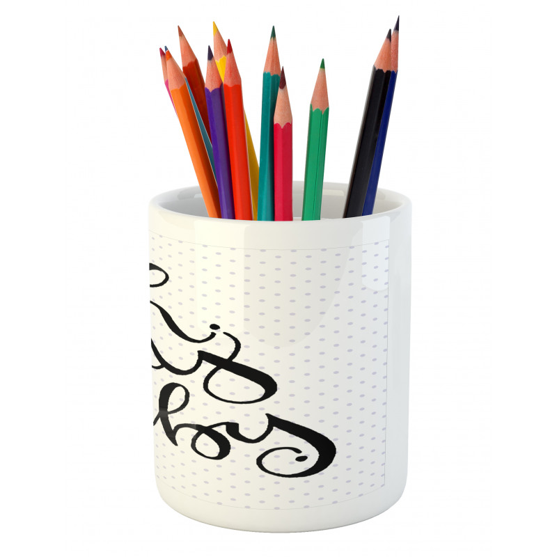 Handwriting Pencil Pen Holder