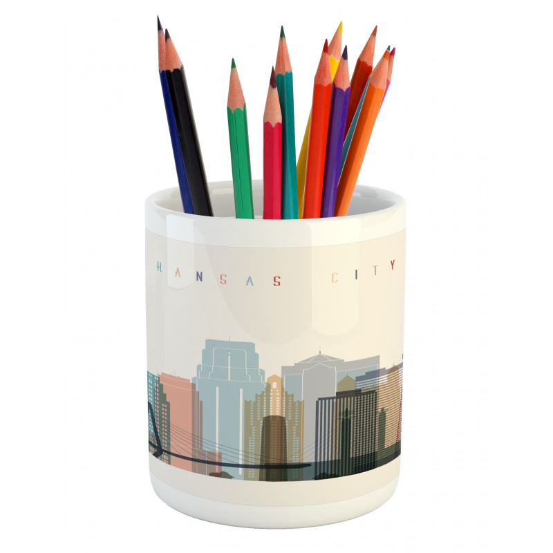 Missouri Landmarks Pencil Pen Holder