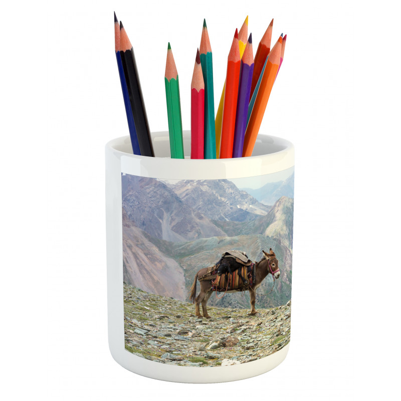 Animal Traditional Harness Pencil Pen Holder