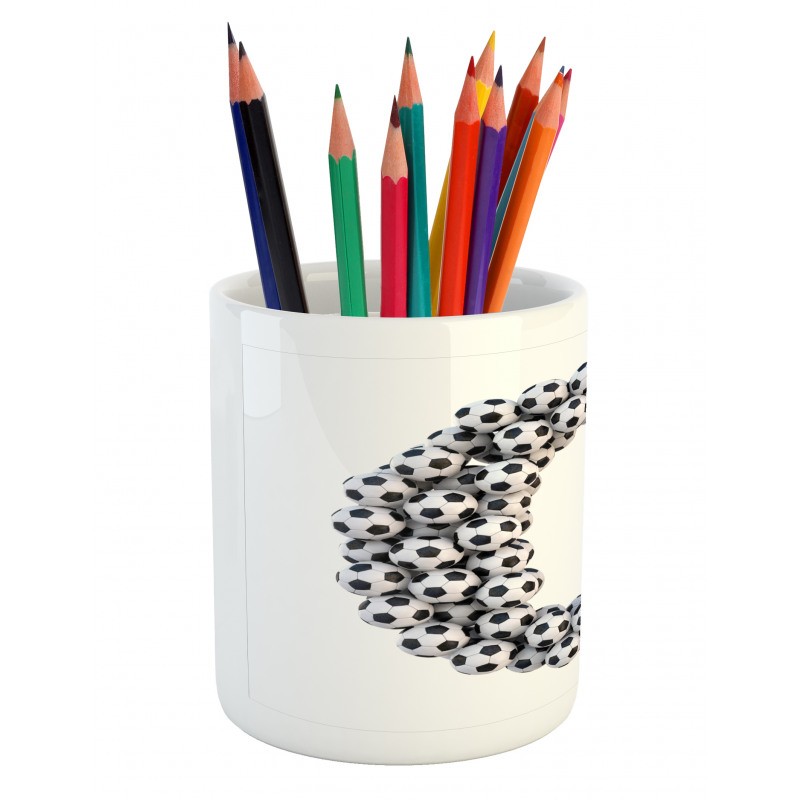 Soccer Arrangement Pencil Pen Holder