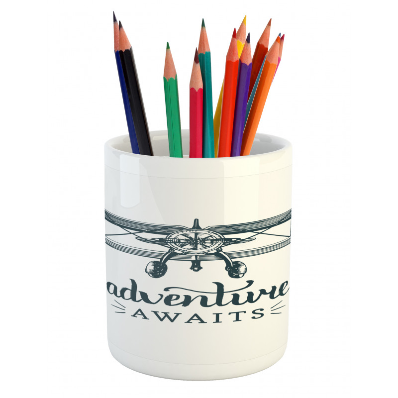 Freedom Message Pencil Pen Holder