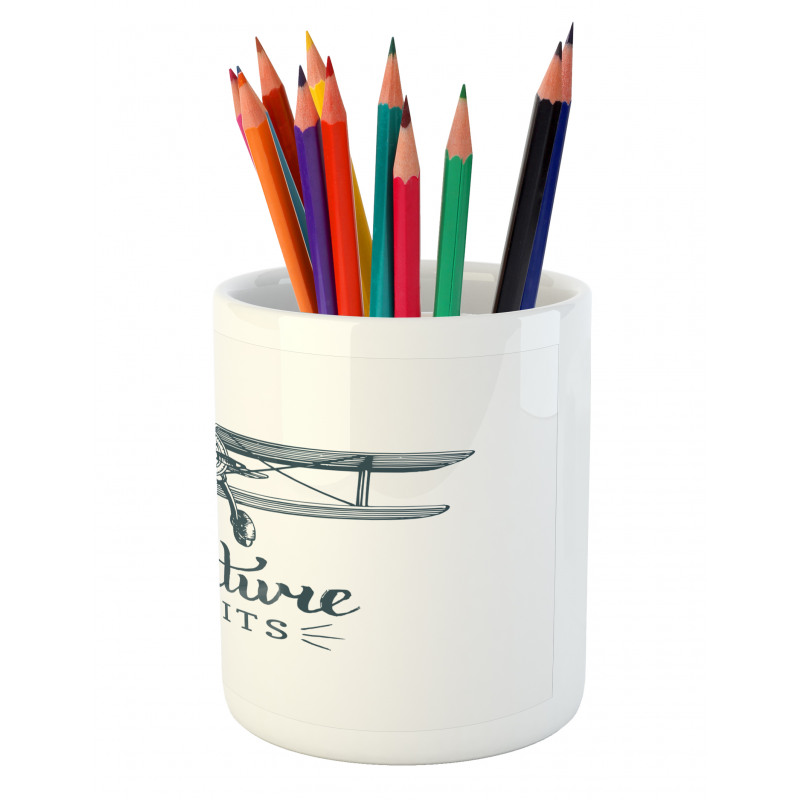 Freedom Message Pencil Pen Holder