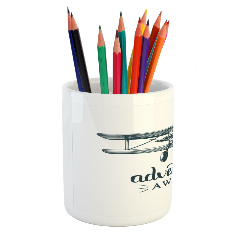 Freedom Message Pencil Pen Holder