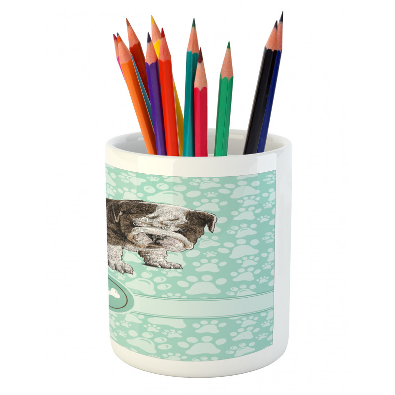 Detailed Pet Animal Pencil Pen Holder