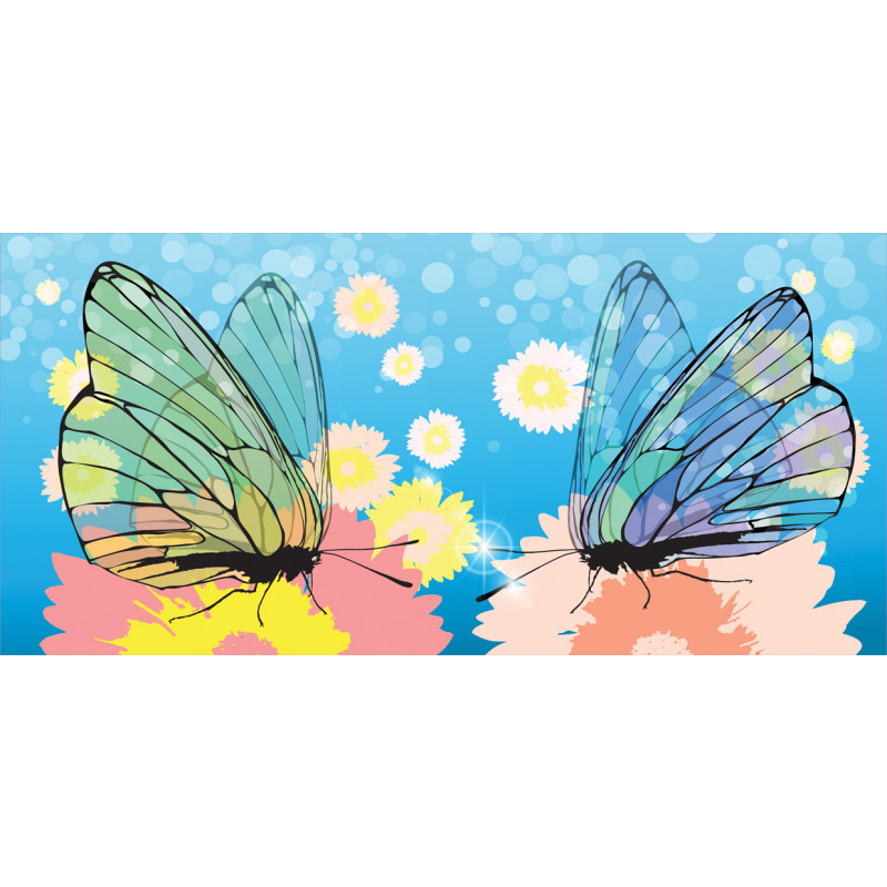 Butterflies on Flowers Pencil Pen Holder