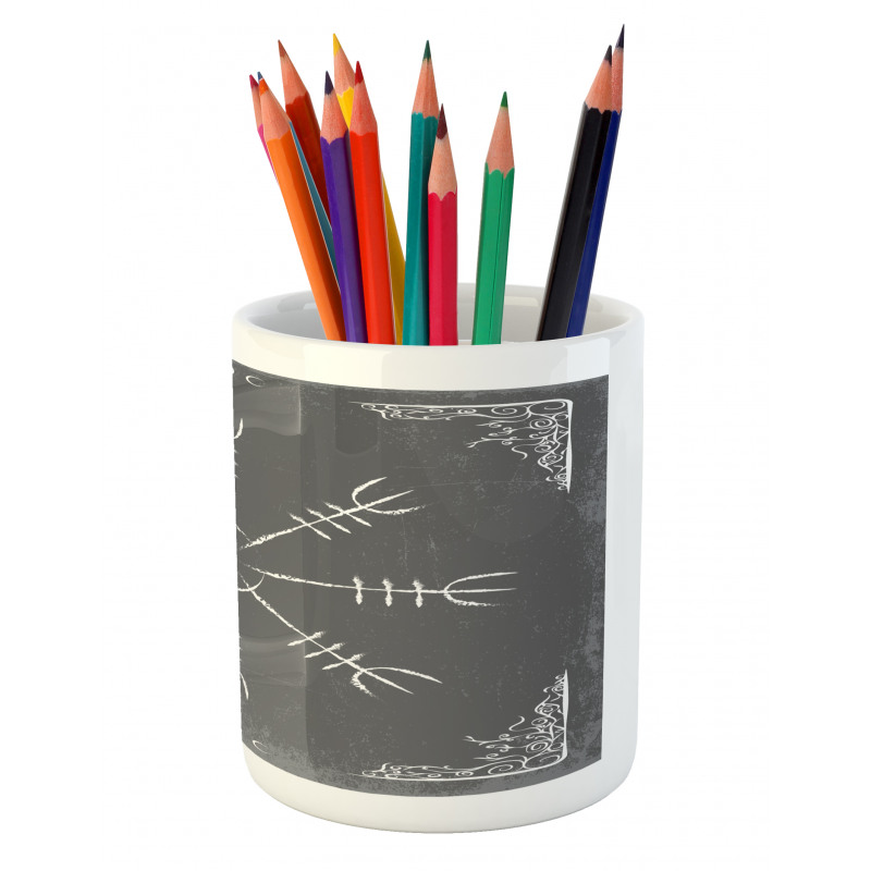 Native Motifs Pencil Pen Holder