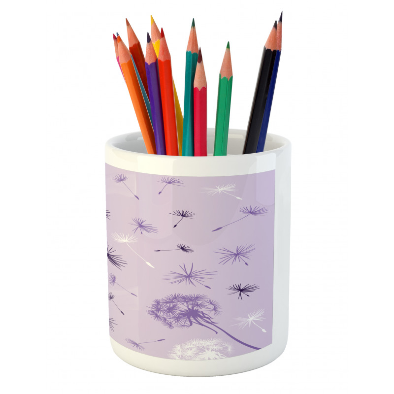 Botany Purple Tone Pencil Pen Holder