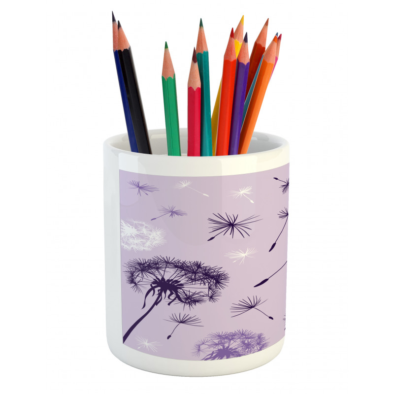 Botany Purple Tone Pencil Pen Holder