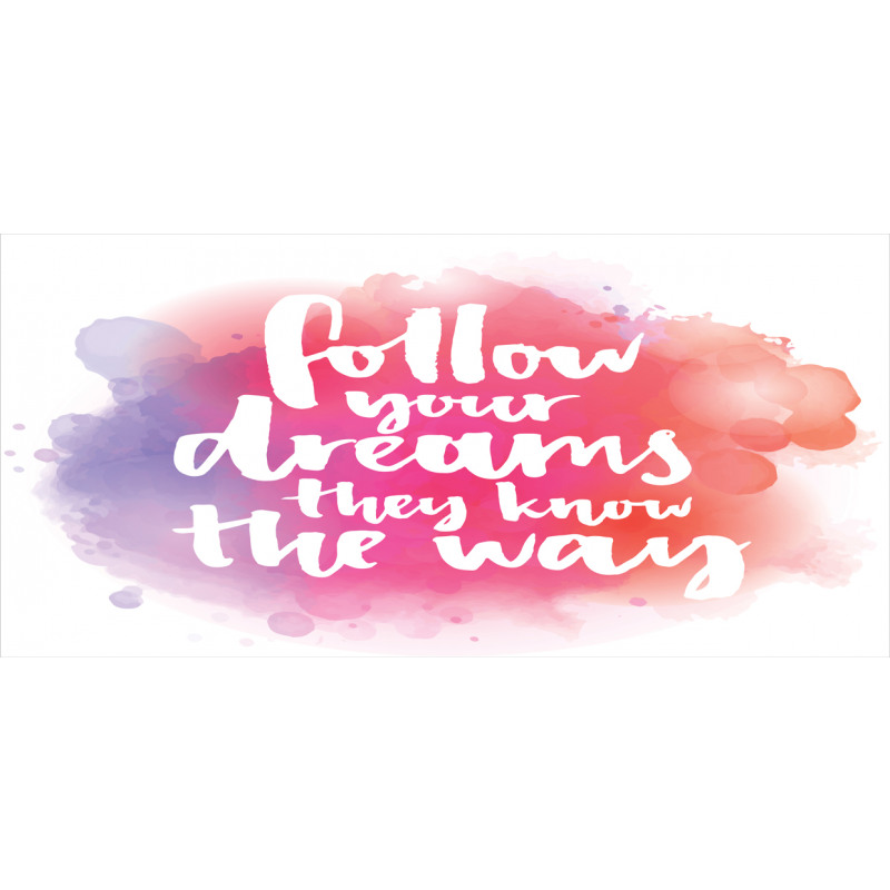 Dreams Know the Way Words Pencil Pen Holder