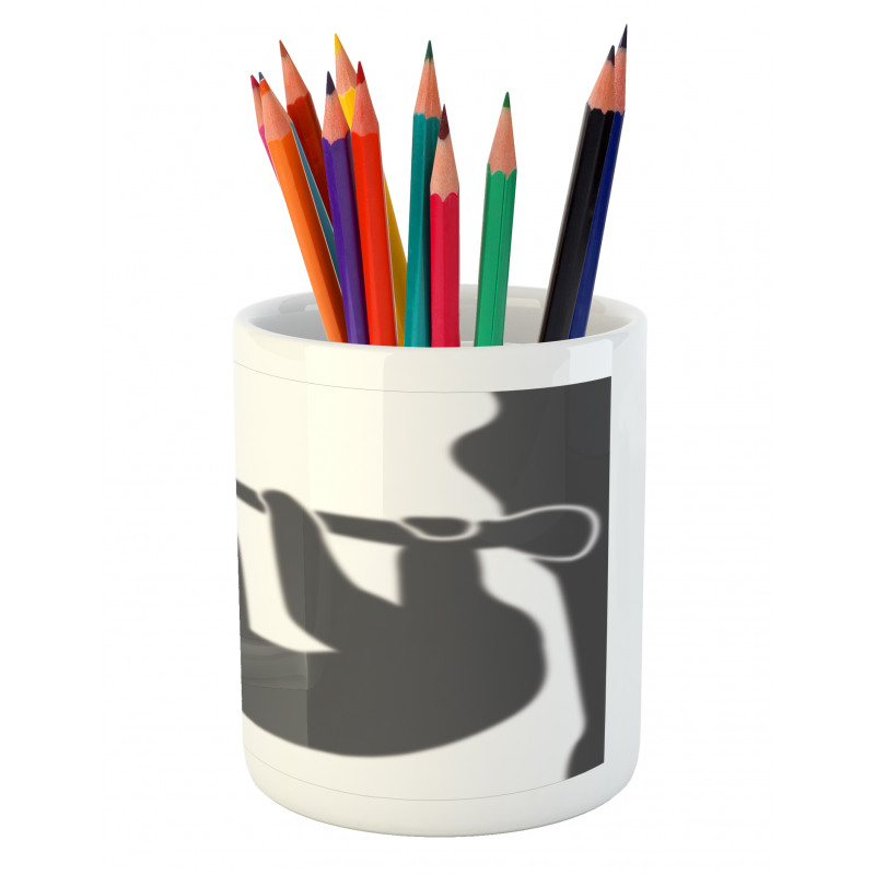 Animal Silhouette Shower Pencil Pen Holder