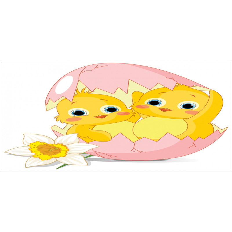 Daffodil Chicks Cracked Egg Pencil Pen Holder