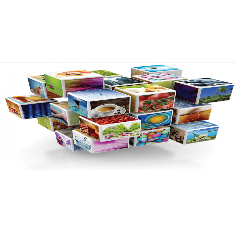 Colorful Life Style Photos Pencil Pen Holder