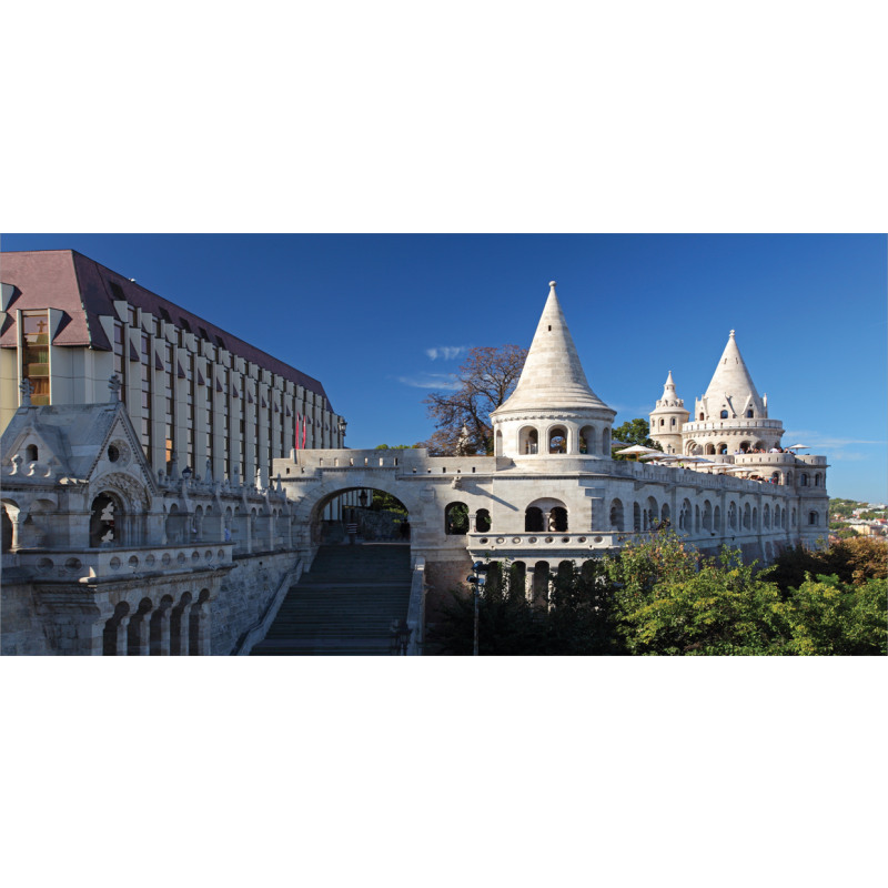 Historic Fisherman Bastion Pencil Pen Holder