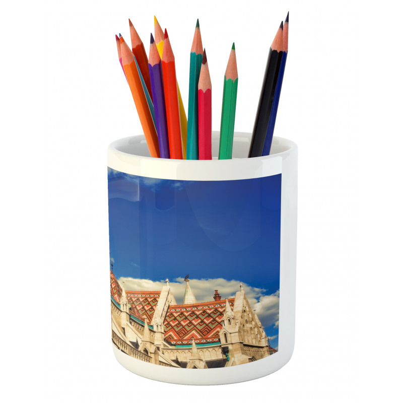 Medieval Landmark Heritage Pencil Pen Holder